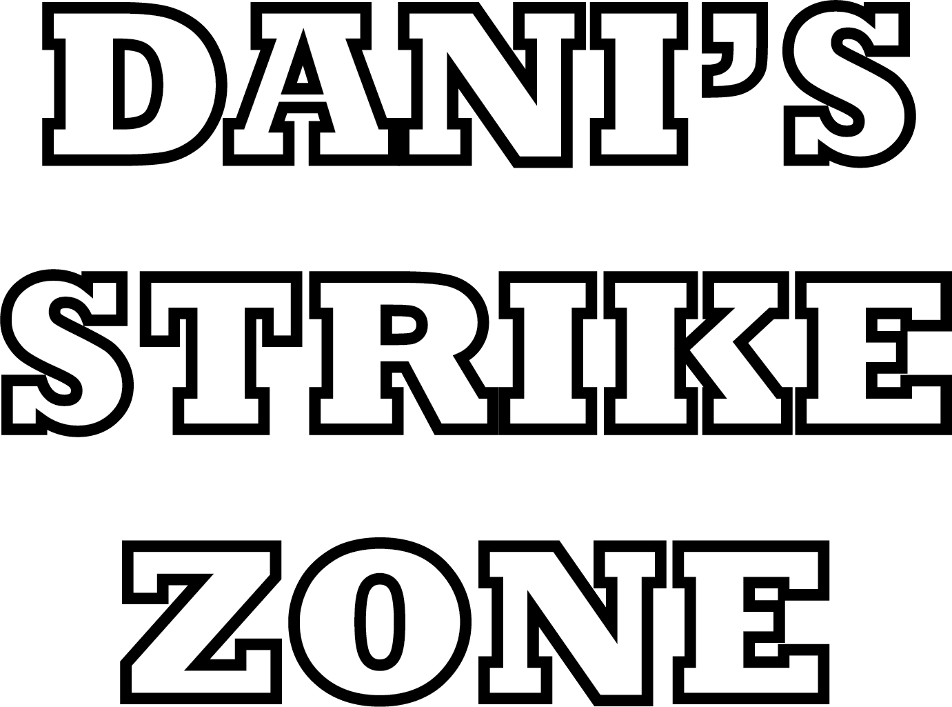 Dani's Strike Zone